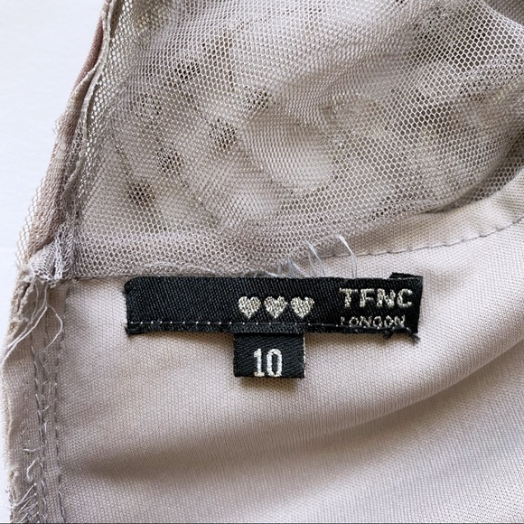 ASOS Grey Embellished Maxi Dress—SEE SIZE NOTES - Picture 6 of 17